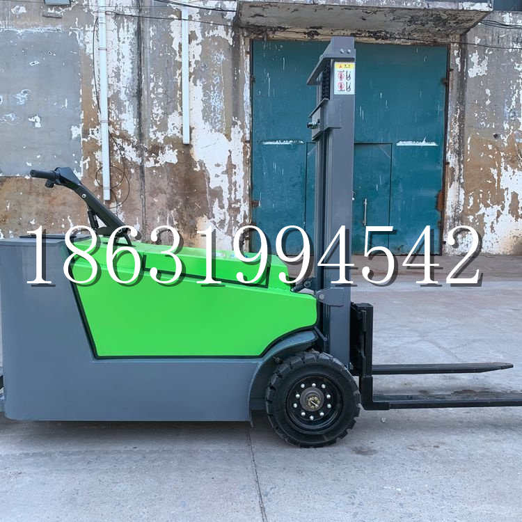 八宿县小型电动叉车1吨2吨步行站驾式电瓶堆高充电装卸车液压升降车铲车